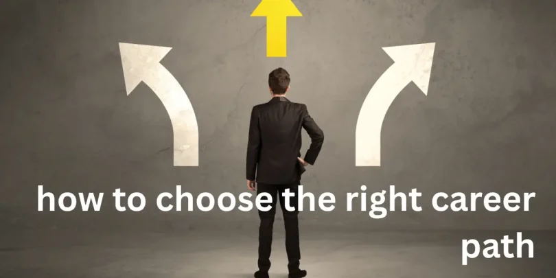 how to choose the right career path