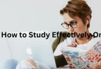how to study effectively online