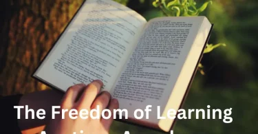 the freedom of learning anytime, anywhere
